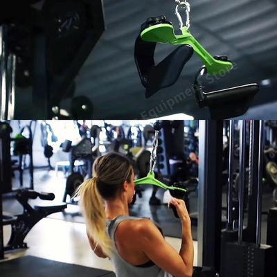 Poignée en V rotative d'aviron pour machine à câble de poulie, poignée de fixation de rêve, équipement de gymnastique, entraînement arrière, Lat Rib Down, T-Bar, Fitness