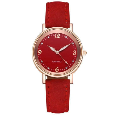 Montres pour femmes bracelet en cuir montres de luxe montre à Quartz montre-Bracelet décontractée pour les femmes