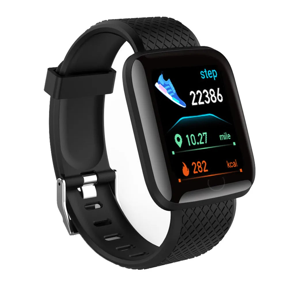 Montre intelligente pour hommes femmes montre-Bracelet Bluetooth connecter téléphone lecteur de musique Fitness Sport Bracelet moniteur de santé montres numériques