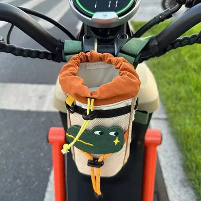 Sac suspendu à poignée avant pour vélo de route, 1 pièce, mignon, sac de rangement pour faisceau avant, accessoires de vélo