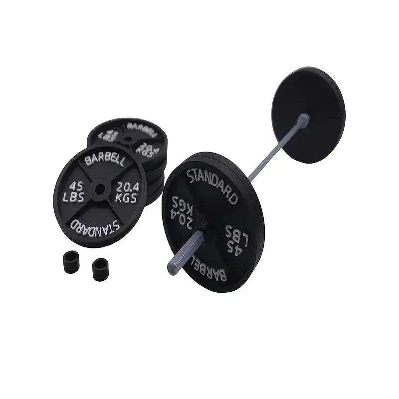 Porte-stylo à haltères créatif, porte-stylo de Fitness sur le thème, cadeau parfait pour les amateurs de Fitness, rehausseurs de poids