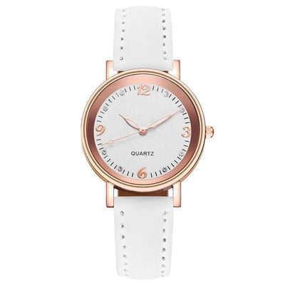 Montres pour femmes bracelet en cuir montres de luxe montre à Quartz montre-Bracelet décontractée pour les femmes