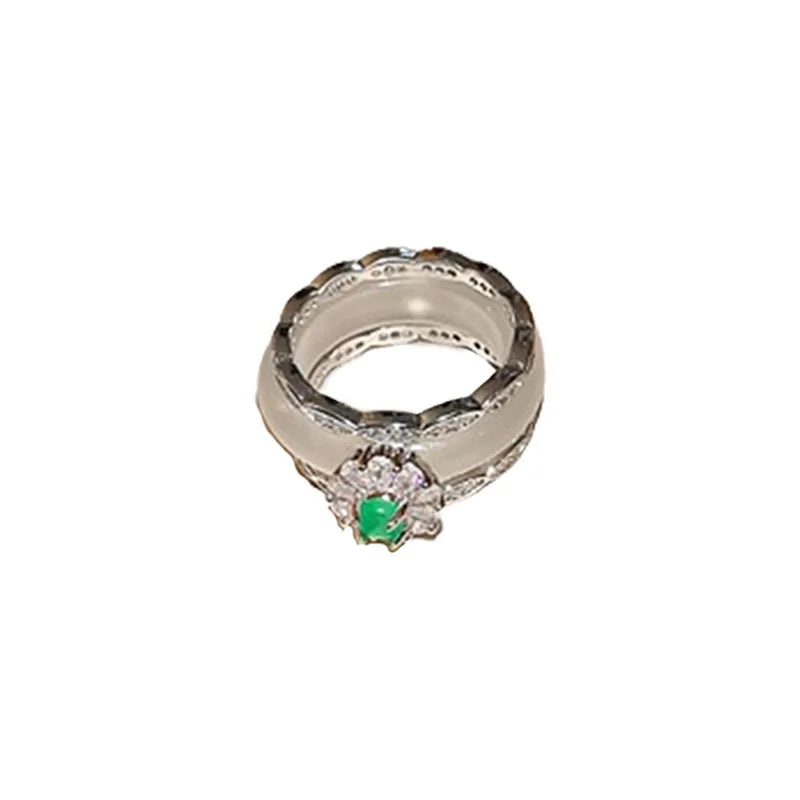 DREW-Bague de salariés pour femme, bague de doigt, design simple, toucher, diversifier, index, luxe chic, bijoux à la main haut de gamme, Chine