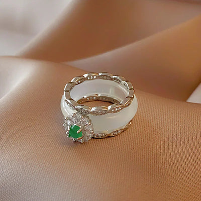 DREW-Bague de salariés pour femme, bague de doigt, design simple, toucher, diversifier, index, luxe chic, bijoux à la main haut de gamme, Chine