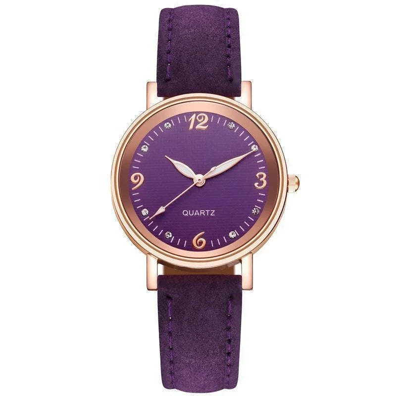Montres pour femmes bracelet en cuir montres de luxe montre à Quartz montre-Bracelet décontractée pour les femmes